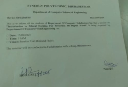 Notice