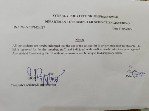 Notice